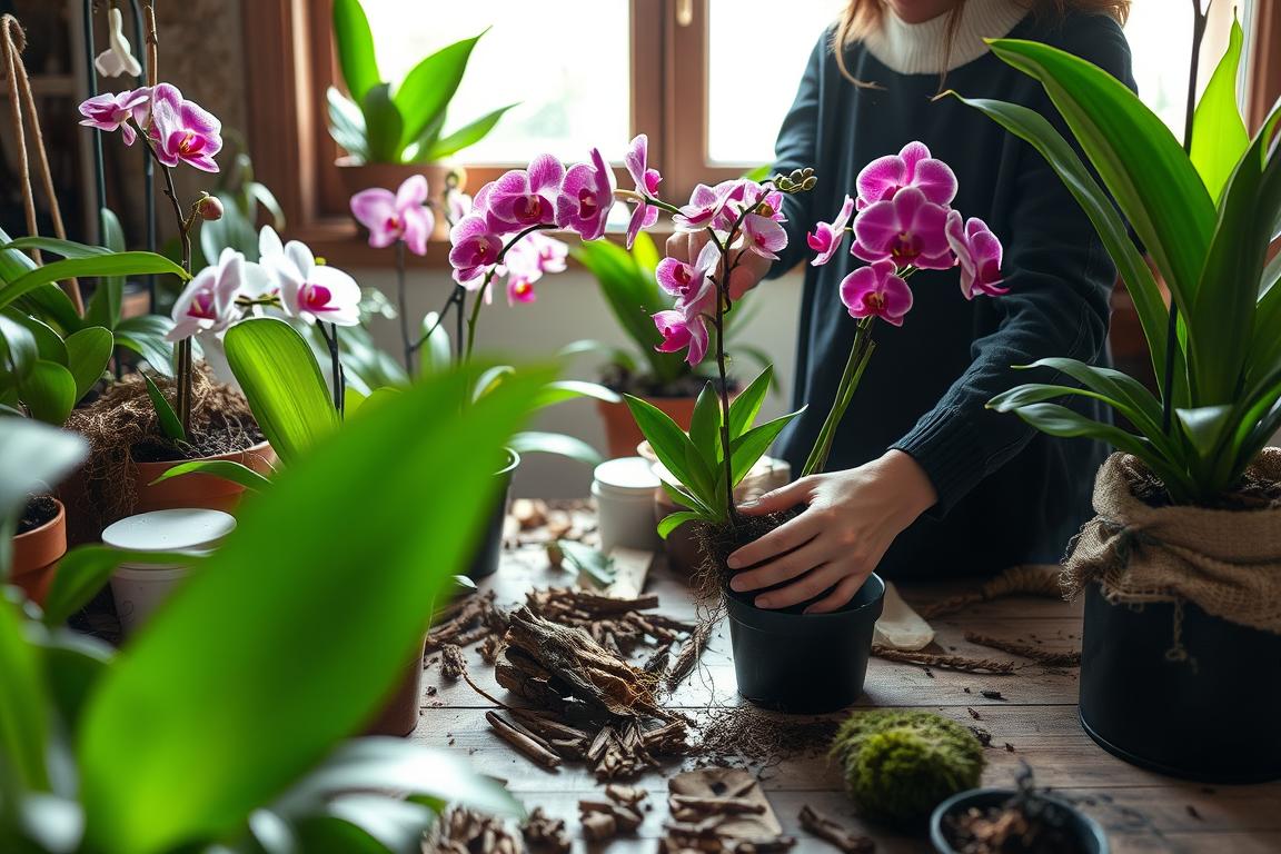 Como Replantar Orquideas