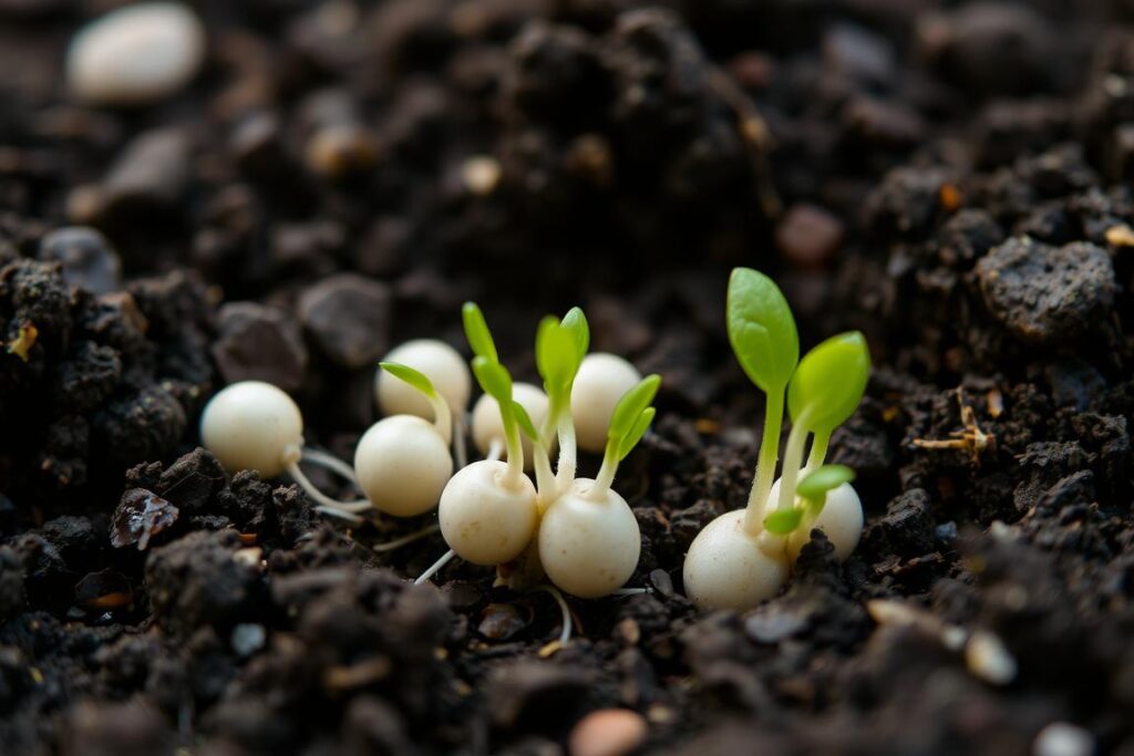 germinação de sementes