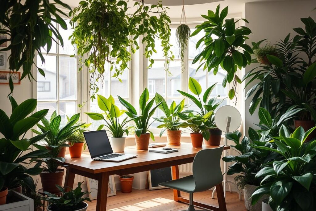 plantas para escritório